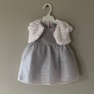 Precious 3 piece fancy dress (size 12m)